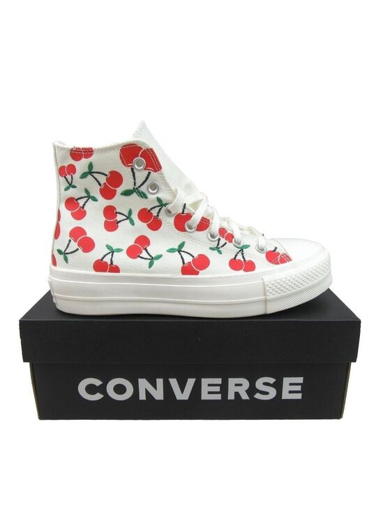 Converse Shoes - Converse Chuck Taylor All Star Lift Platform Cherries Womens Size 7.5 NEW
